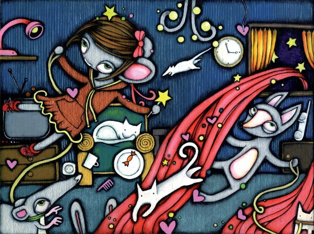 Album's artwork by Paulina Ruszkowska