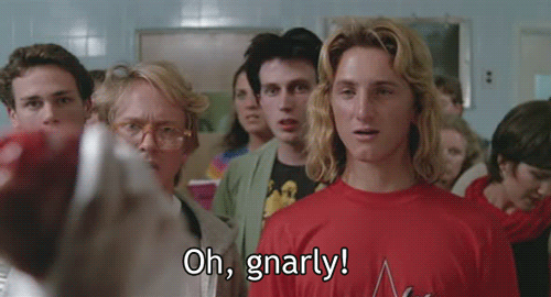 Spicoli himself, elegantly summarizing our thoughts about this donut.
