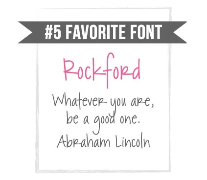 Rockford Handwriting Font