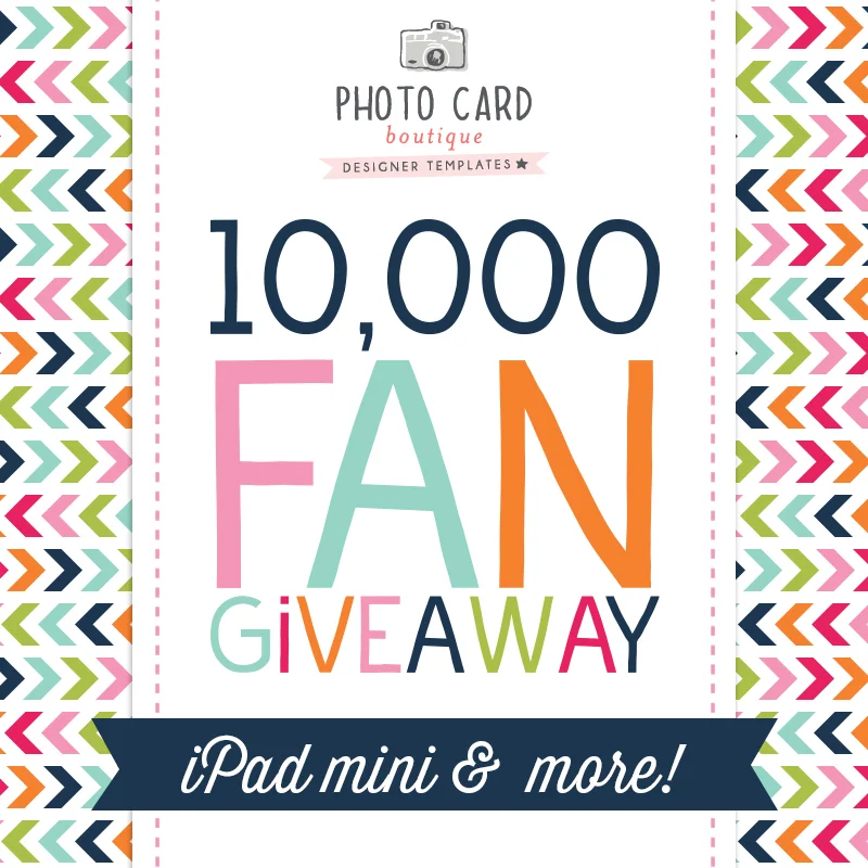 Win an iPad mini from Photo Card Boutique! #PCB