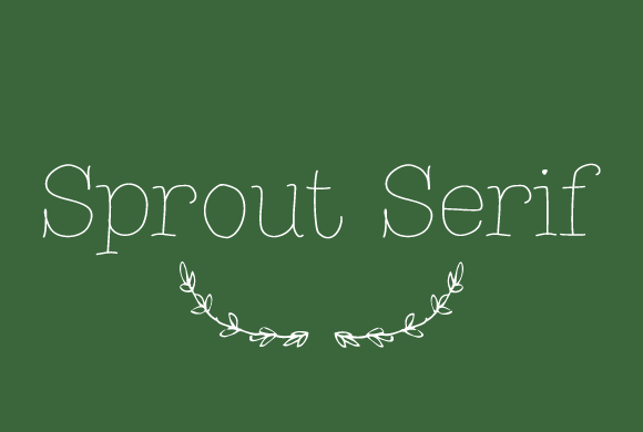 Sprout Serif Font