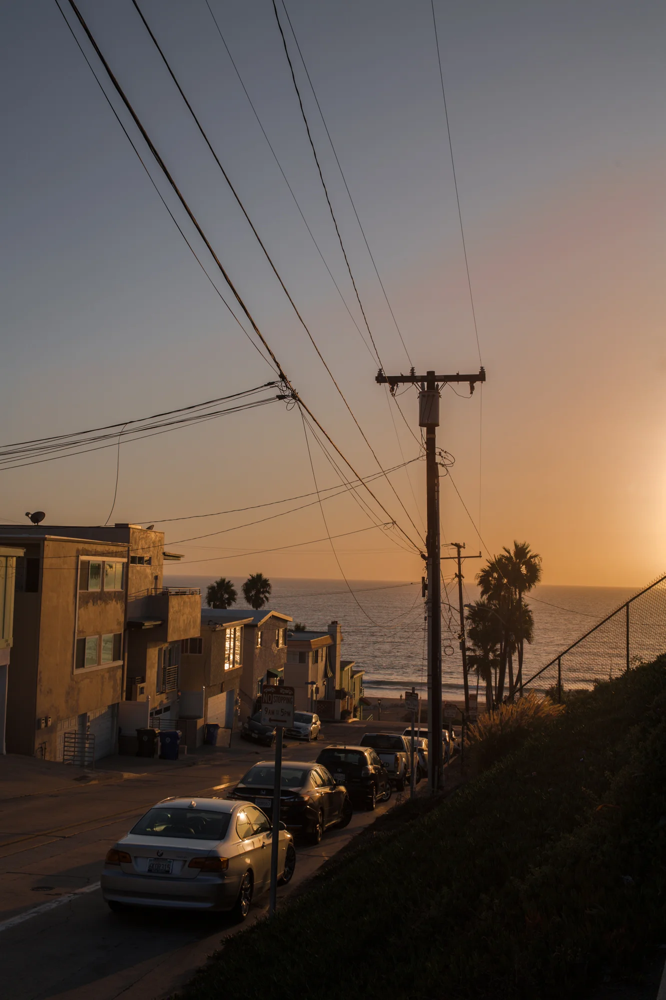 Manhattan Beach 8:03pm Sunset 