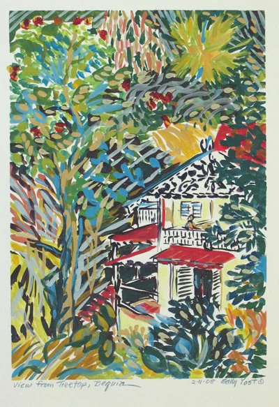 View from Treetops, Bequia