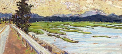 Causeway, Chester and Mt. Lassen