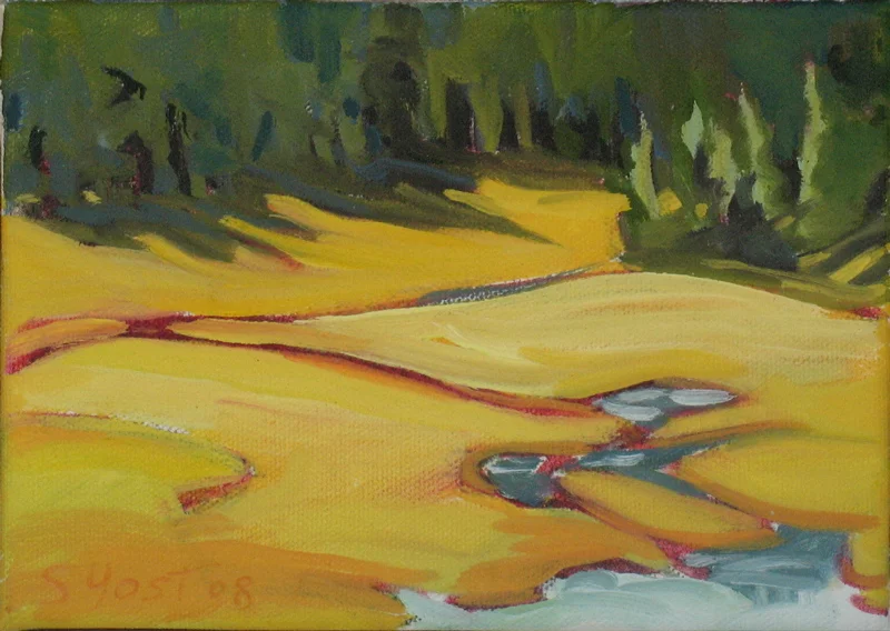 Kings Creek Meadow, Lassen, Oil