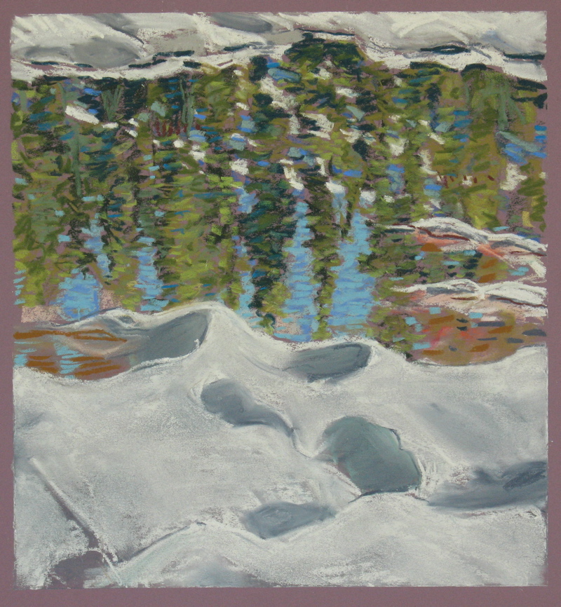 Snowmelt, Lassen Peak