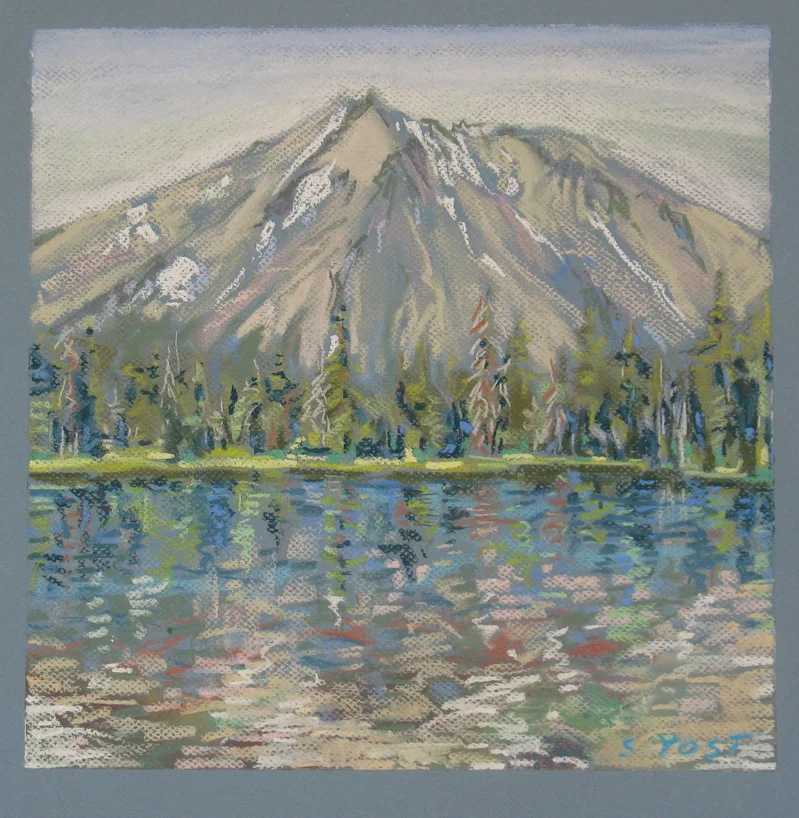 Summit lake, Lassen Peak