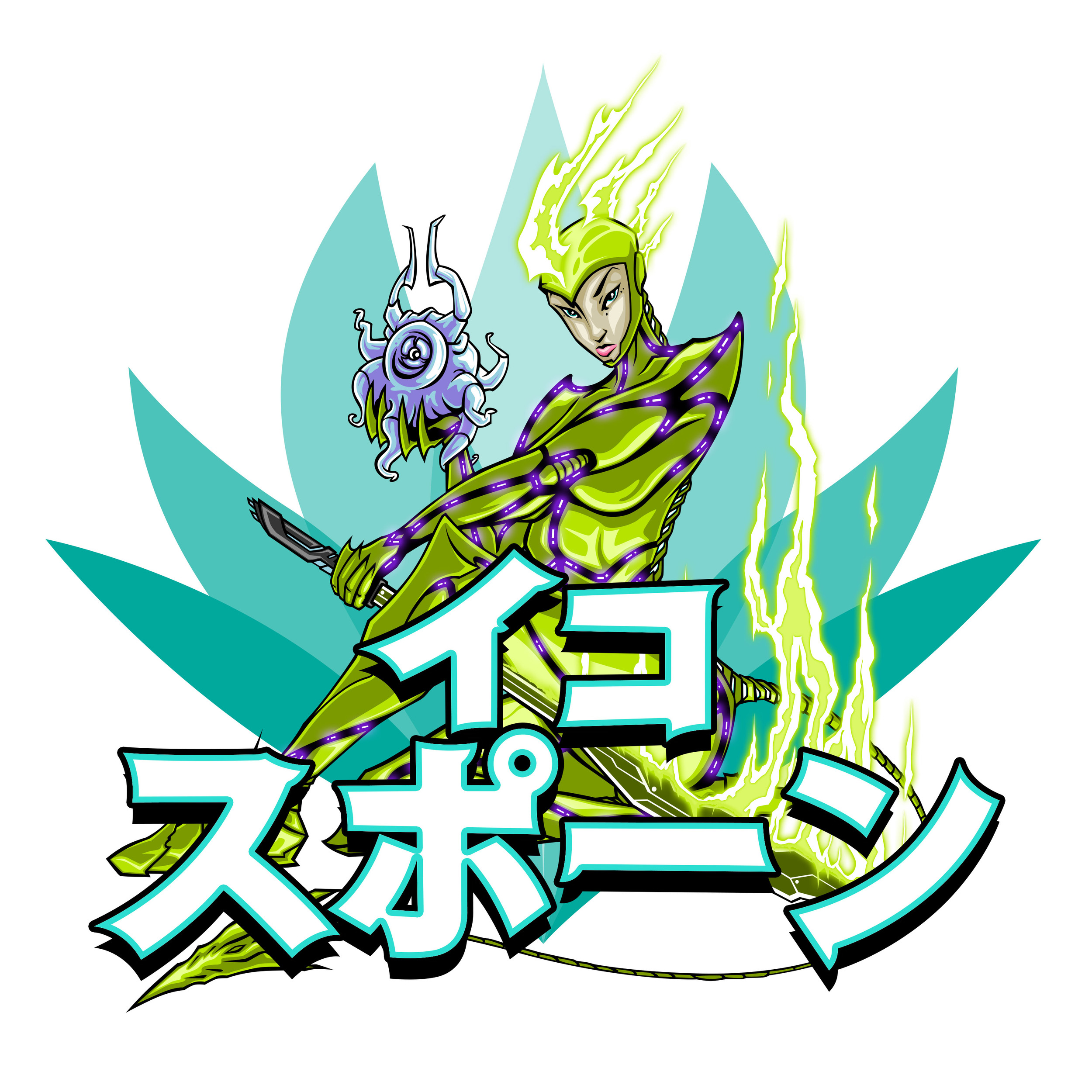 ...warframe clan icon commission #1 - female frame...