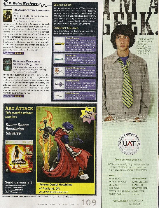 ...winning video games for fanart...