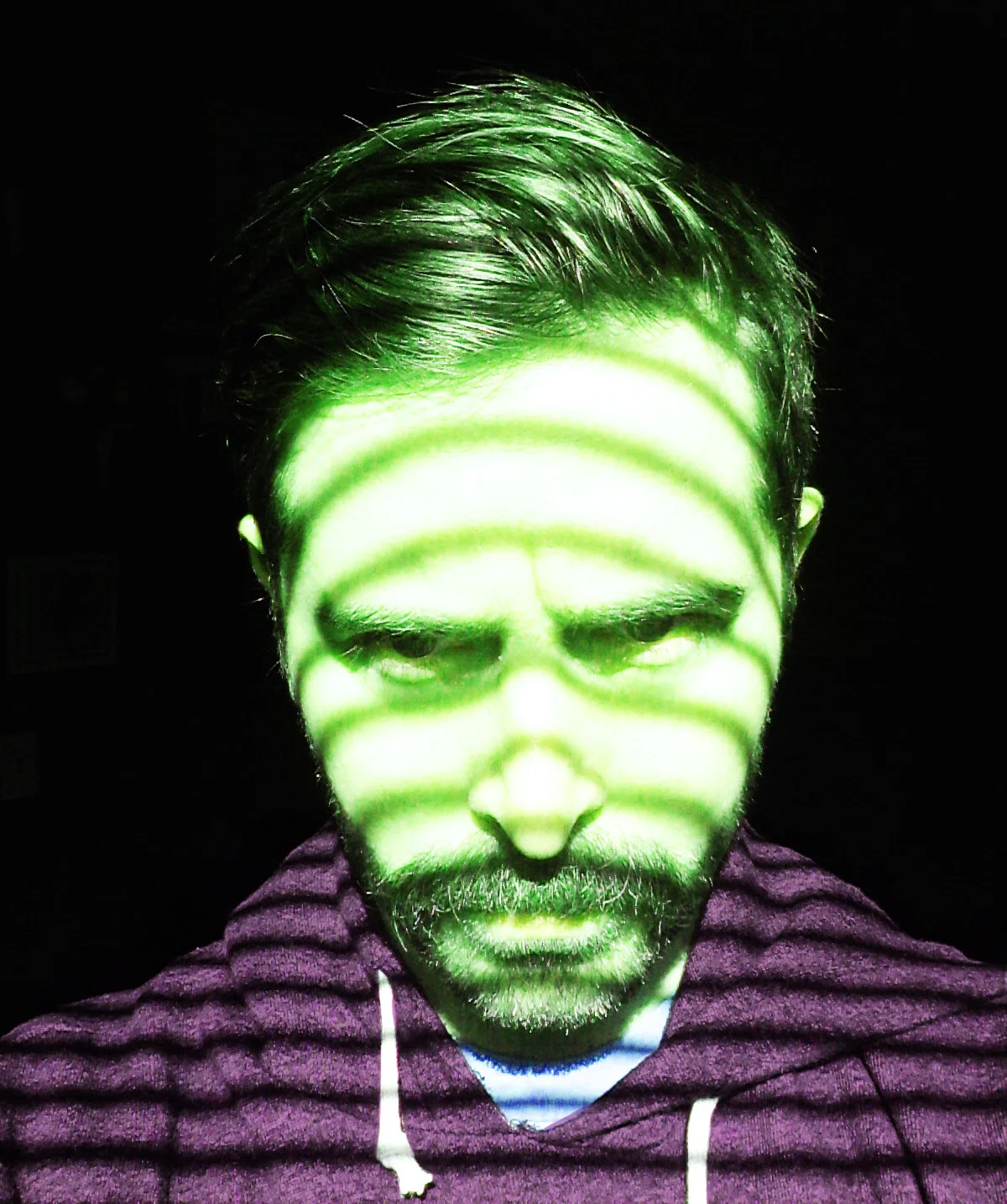 ...blinded by the gamma rays...