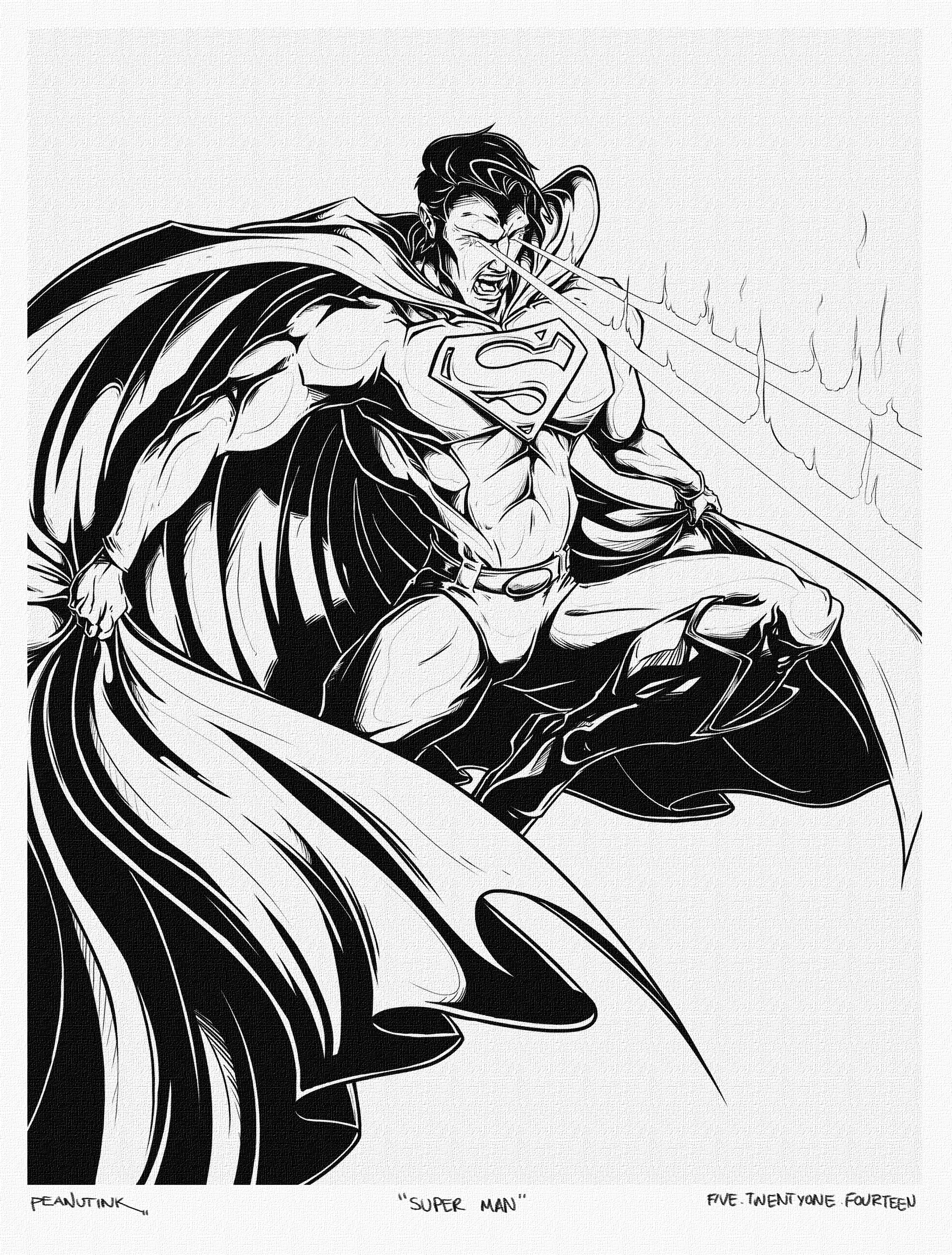 ...(bi)weekly ink #19- "super man"...