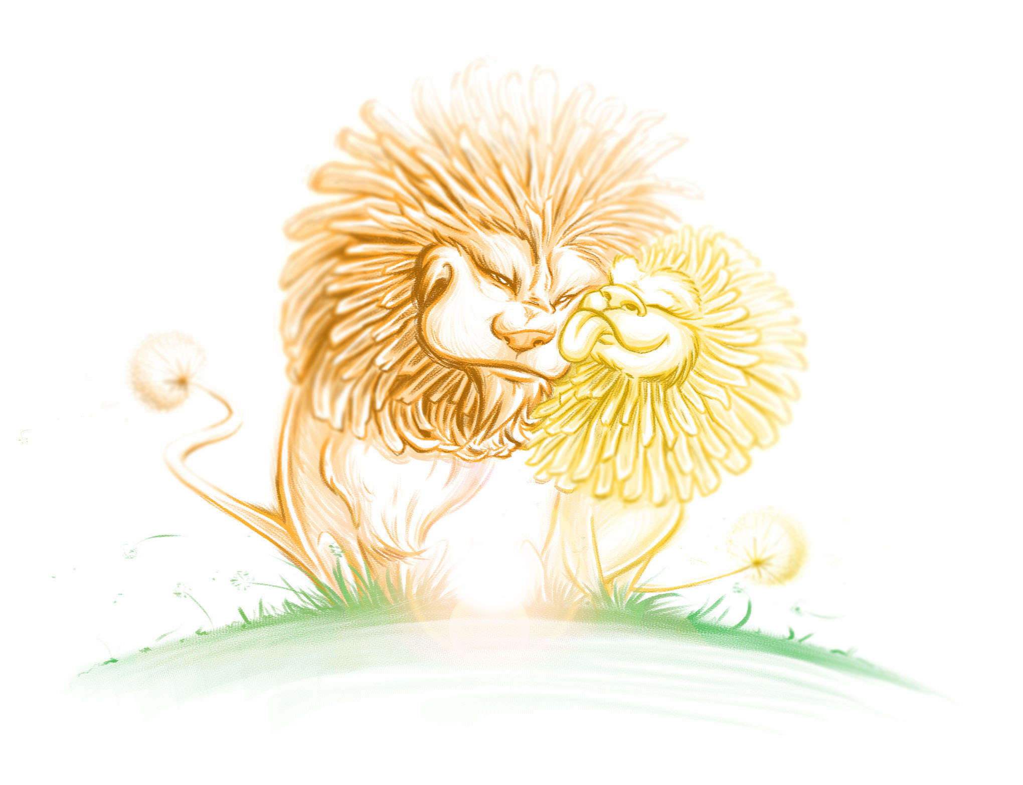 ...dandy lions...