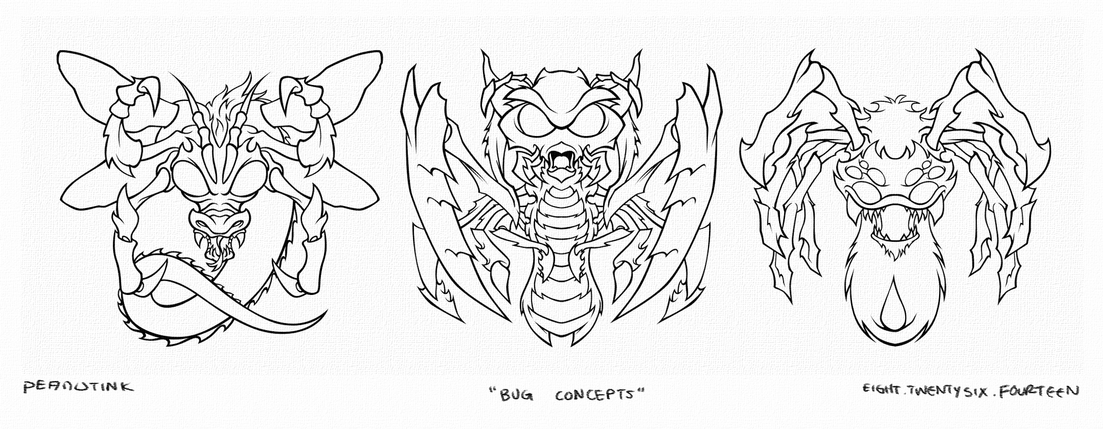 ...weekly ink #31 - "bug concepts"...