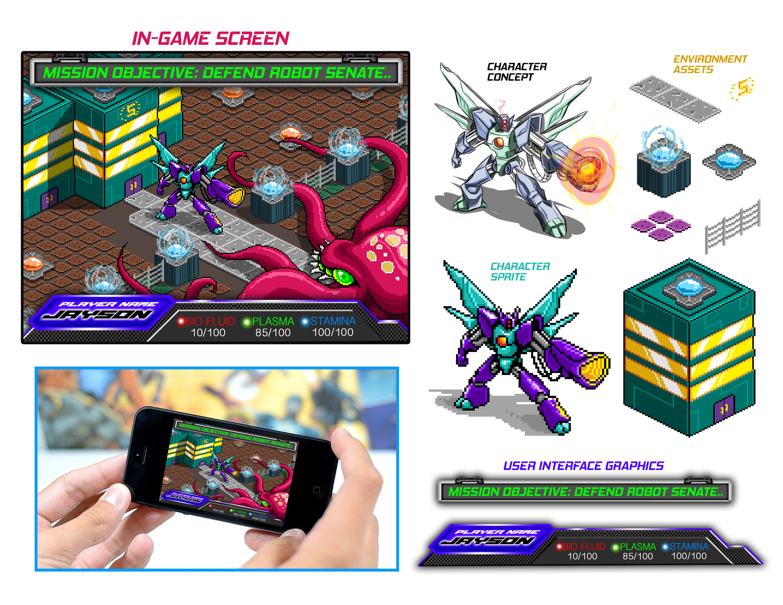 ...plasmabots game & asset compilation...