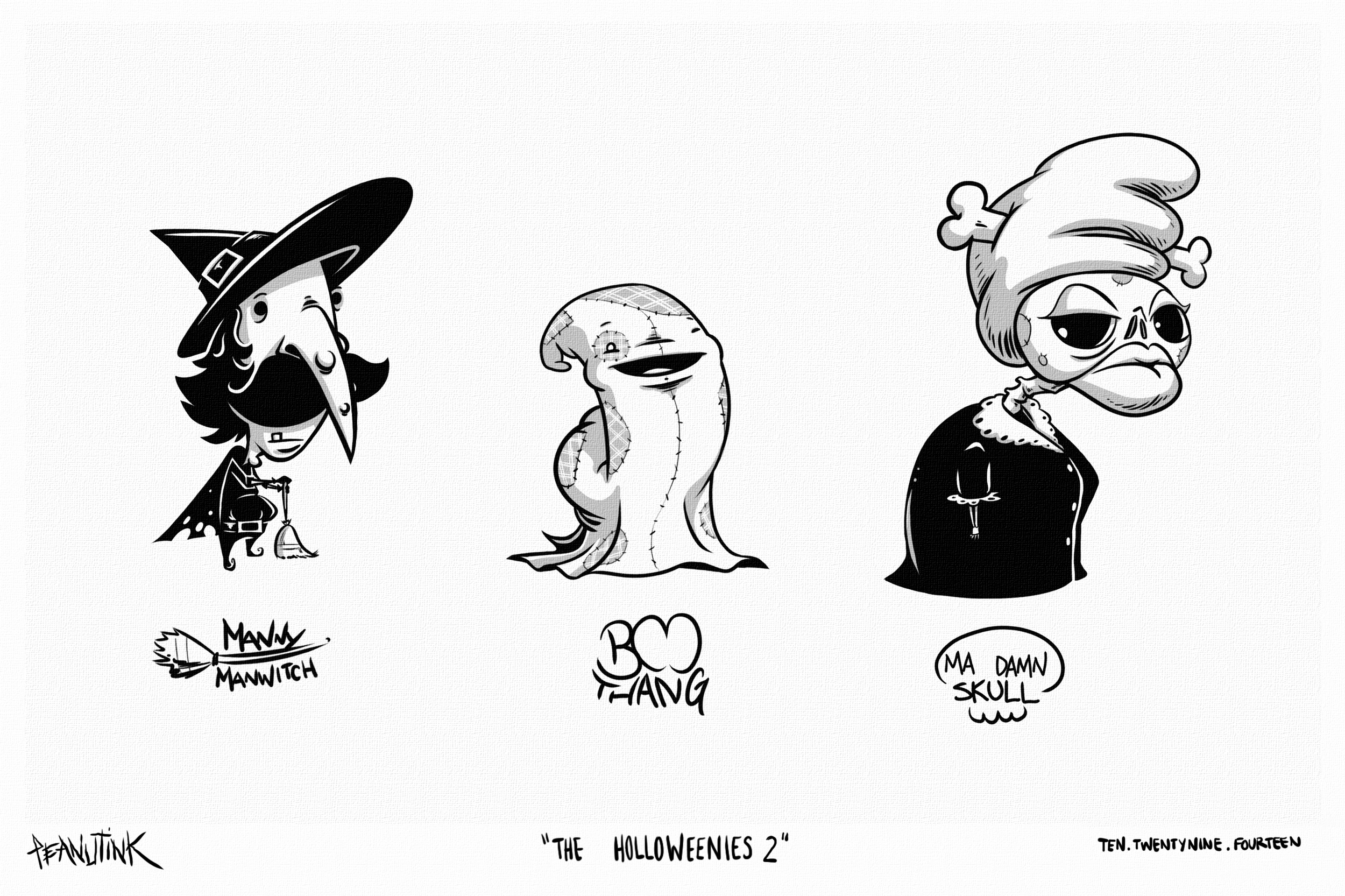 ...weekly ink #41 - "the holloweenies 2"...