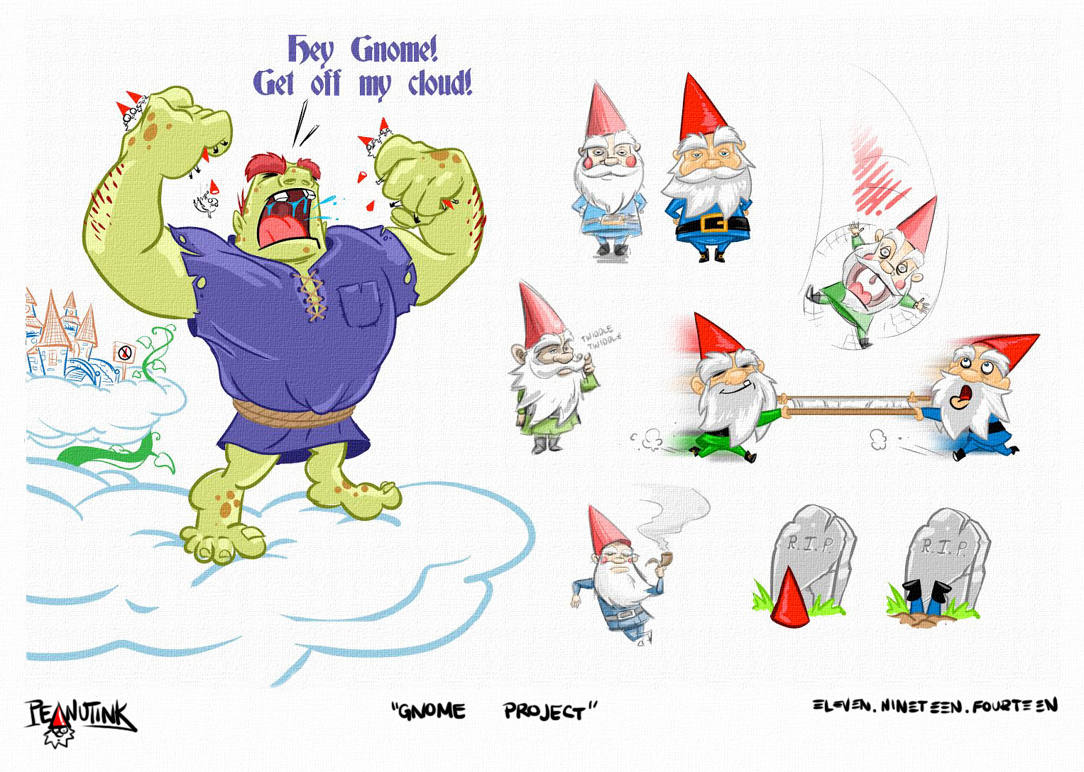 ...weekly ink #44 - "gnome project"...
