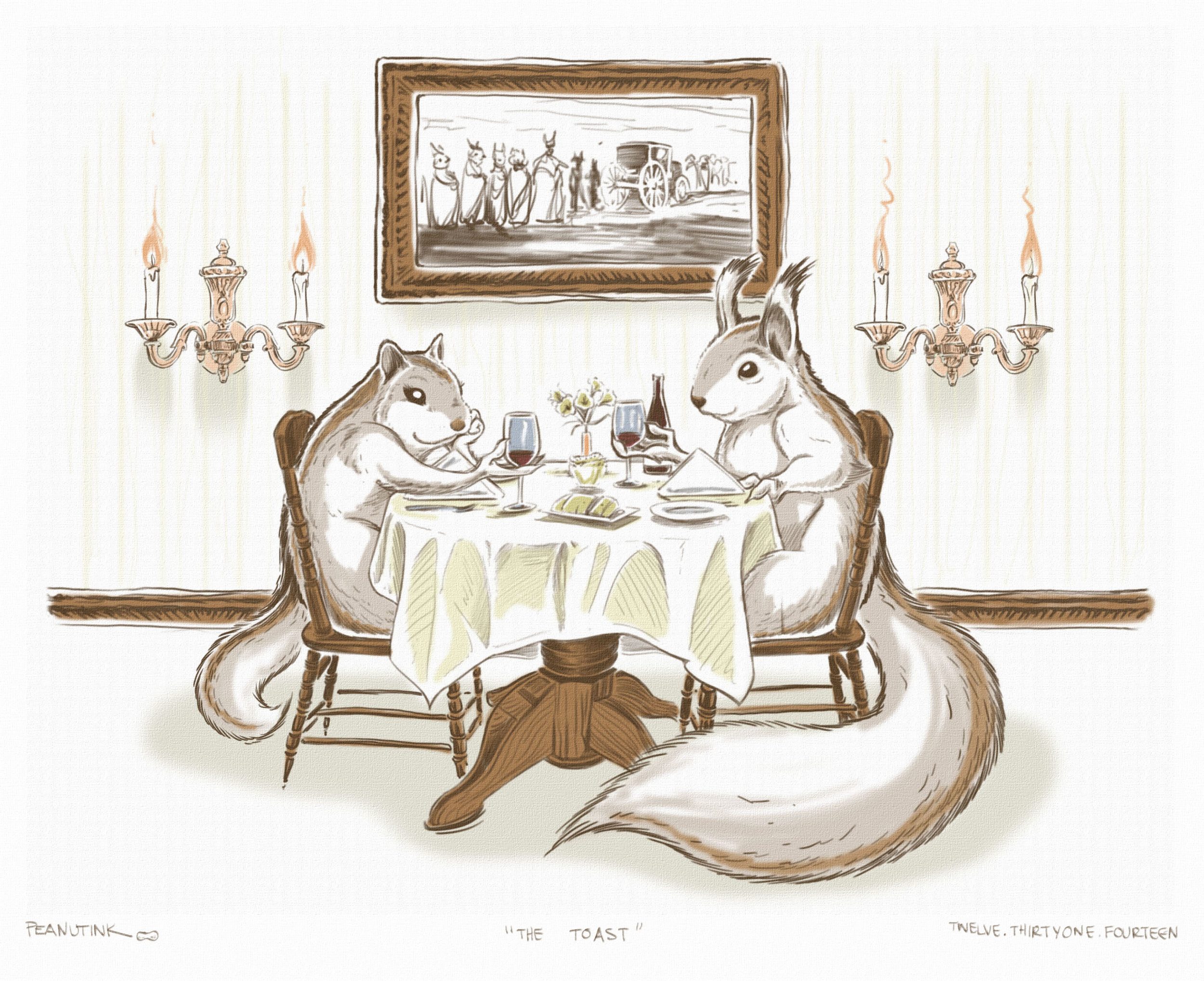 ...weekly ink #52 - "the toast"...