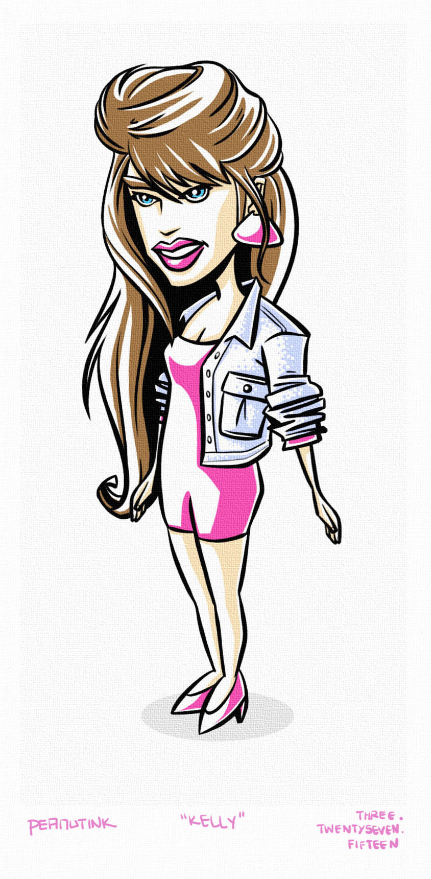 ...weekly ink #60 - "kelly"...