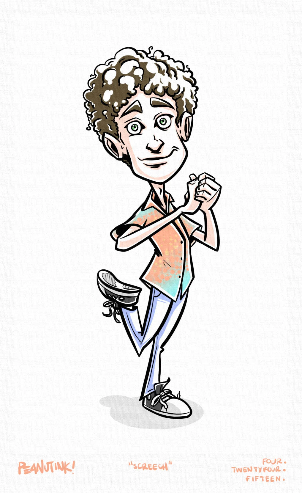 ...weekly ink #68 - "screech"...