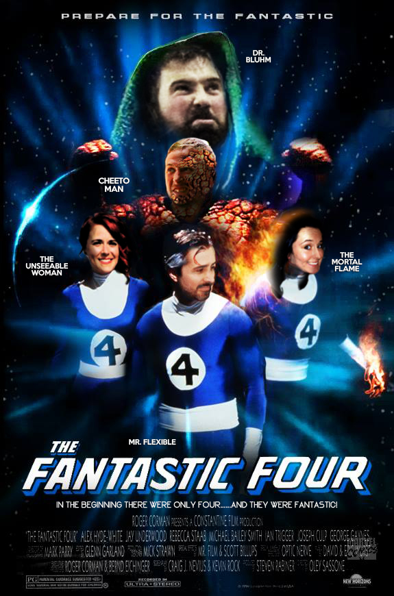 ...the fantastic four movie poster mock up...