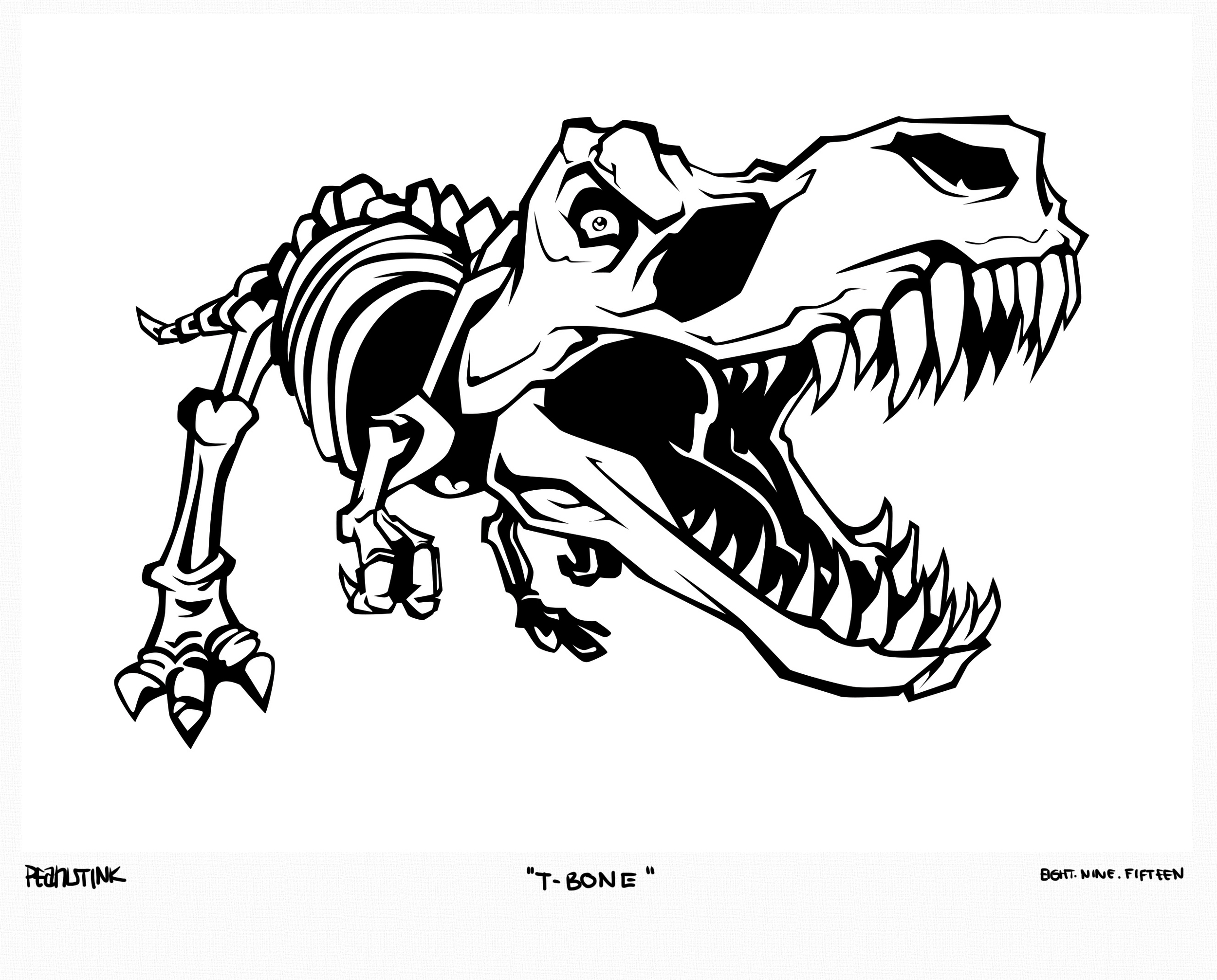...weekly ink #83 - "t-bone"...