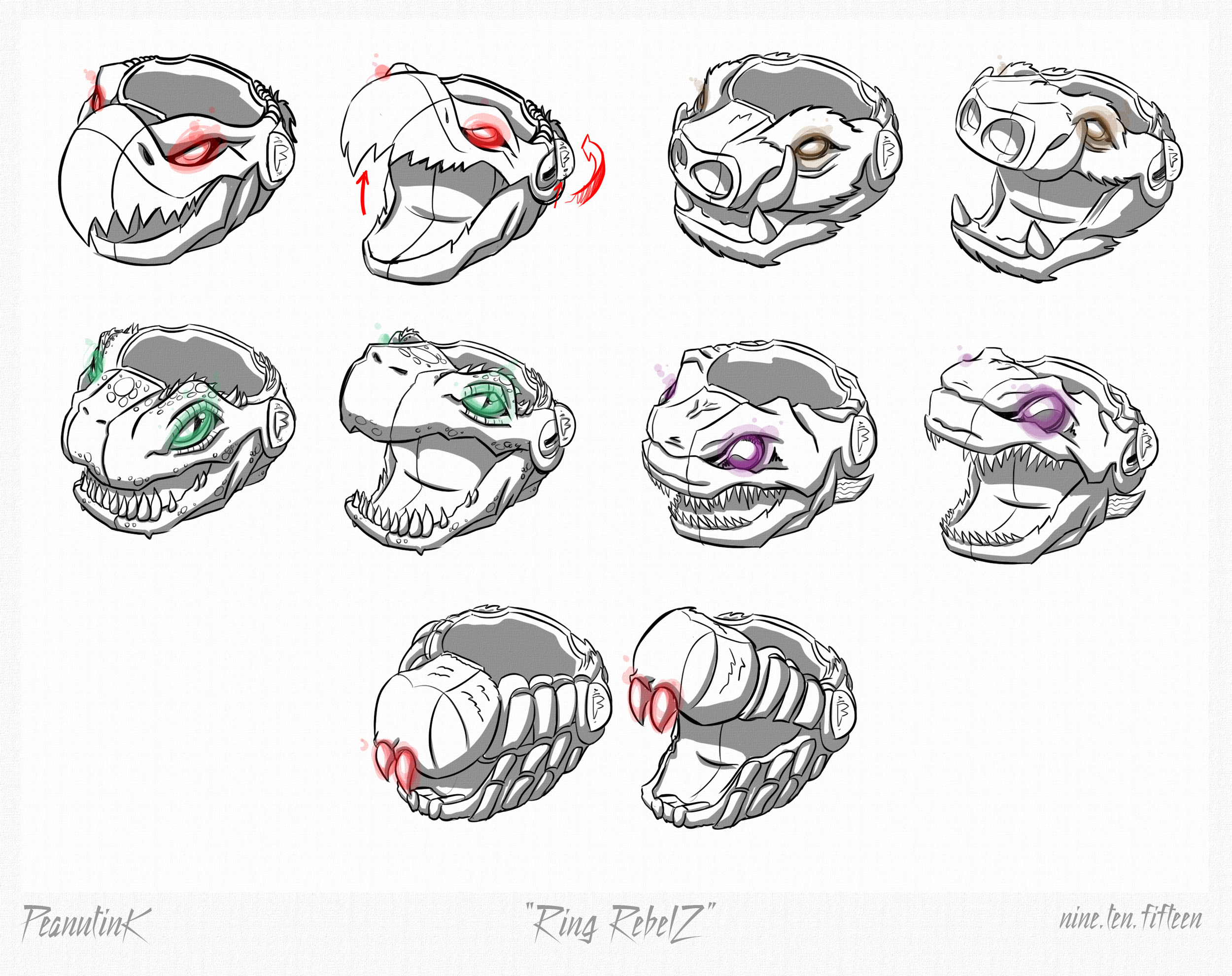 ...weekly ink #88 - "ring rebelz"...