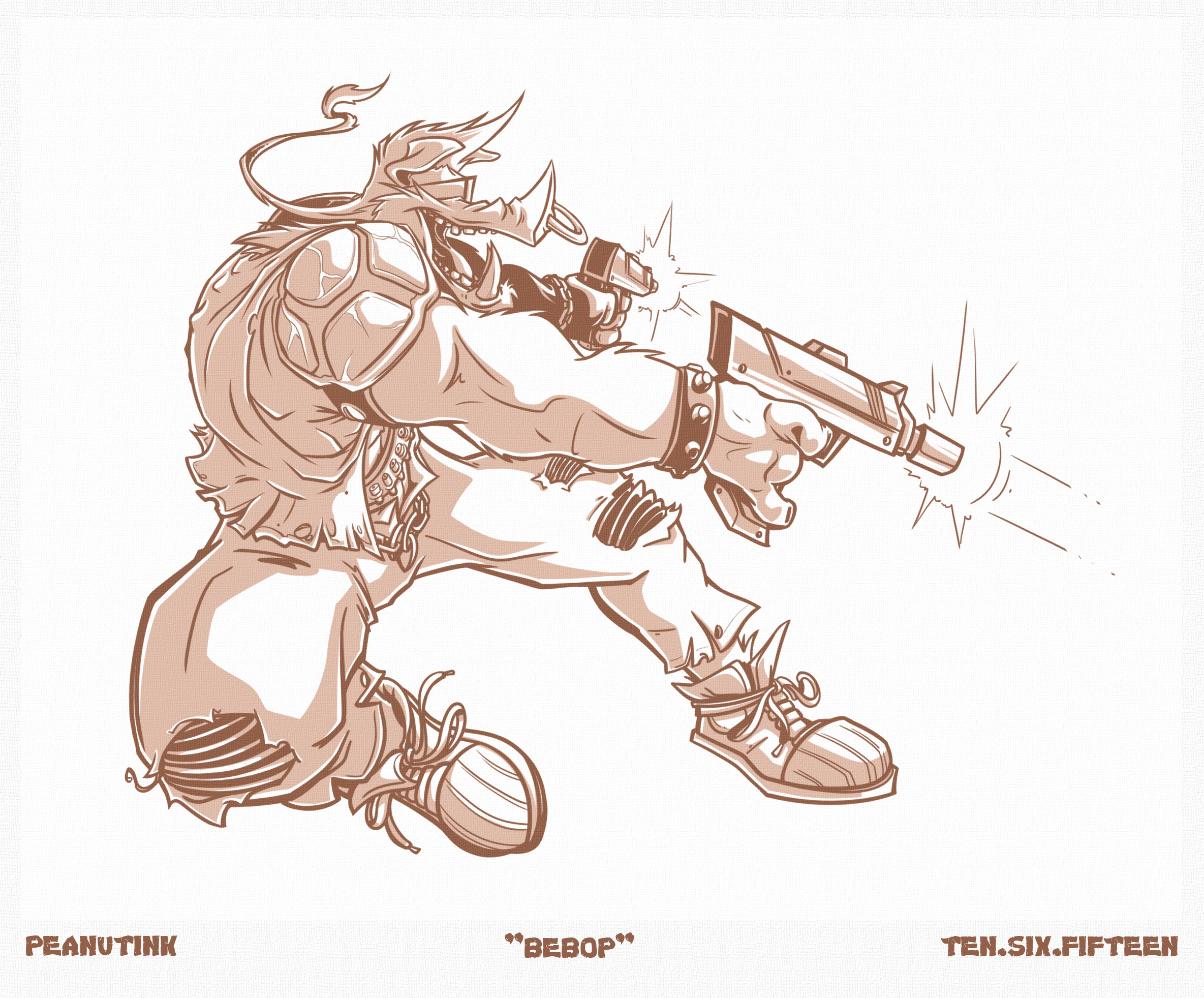 ...weekly ink #93 - "bebop"...