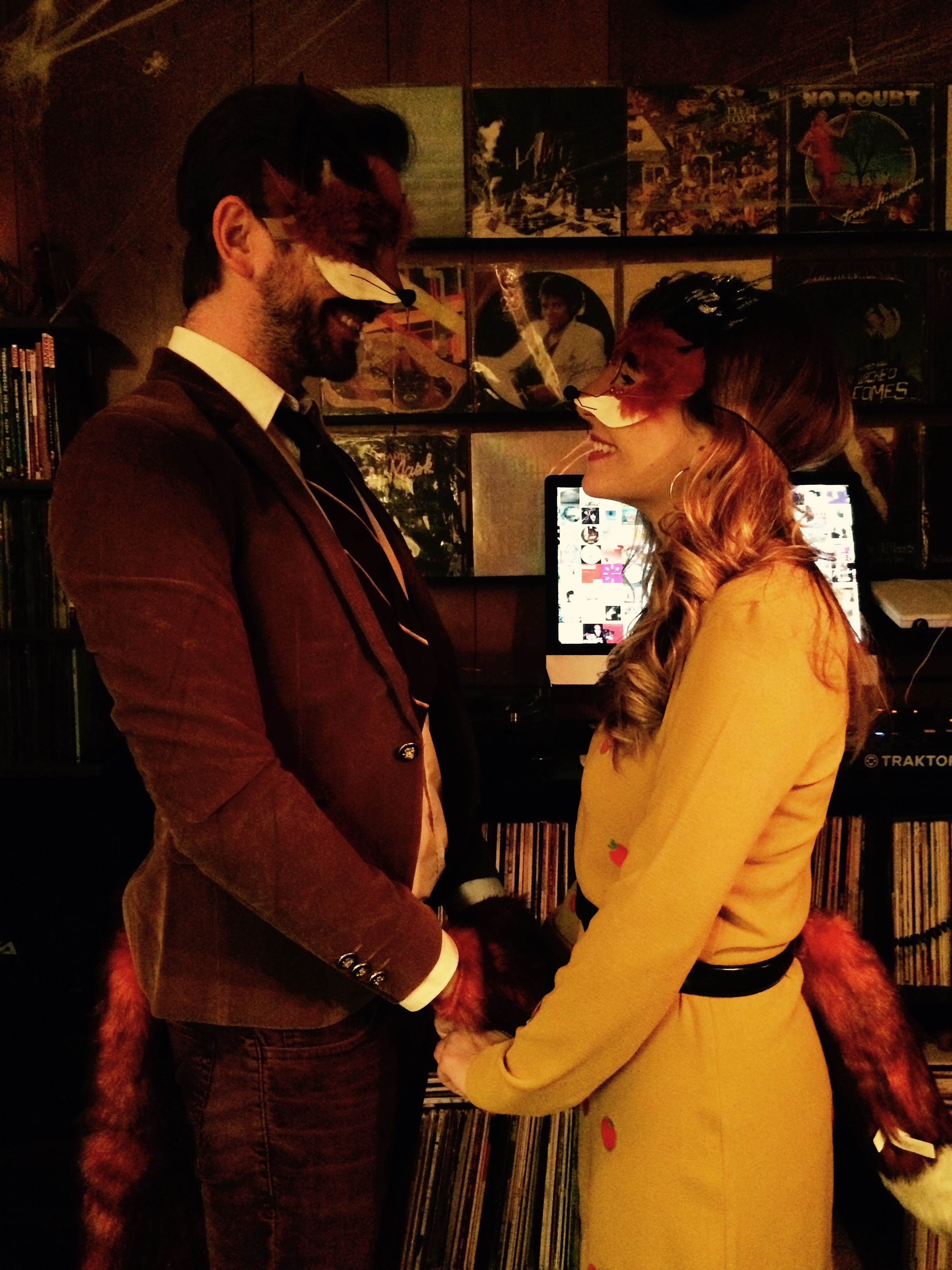 ..fantastic mr. & ms. fox costumes..