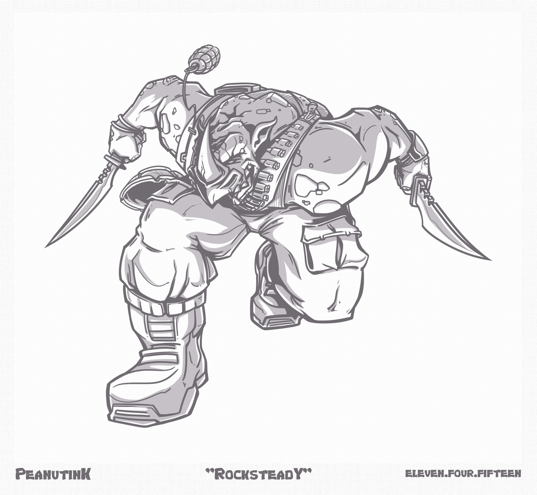 ...weekly ink #99 - "Rocksteady"...