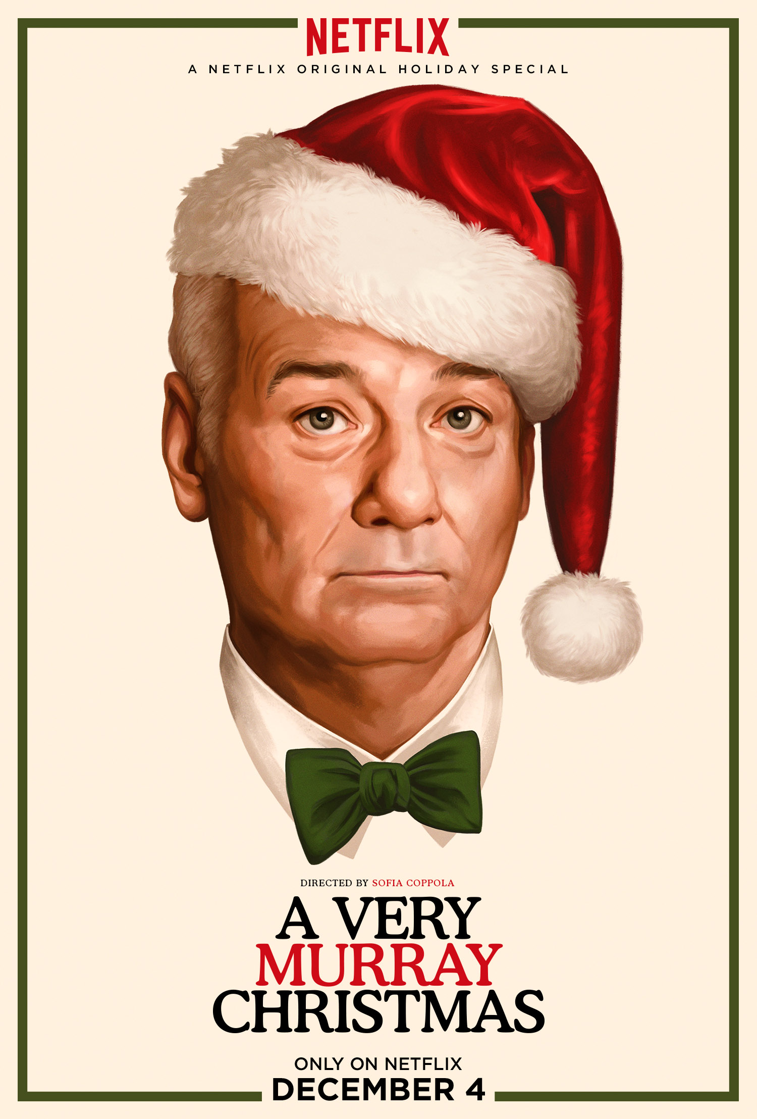 ...a very murray christmas poster art, done by Alex Osborn...