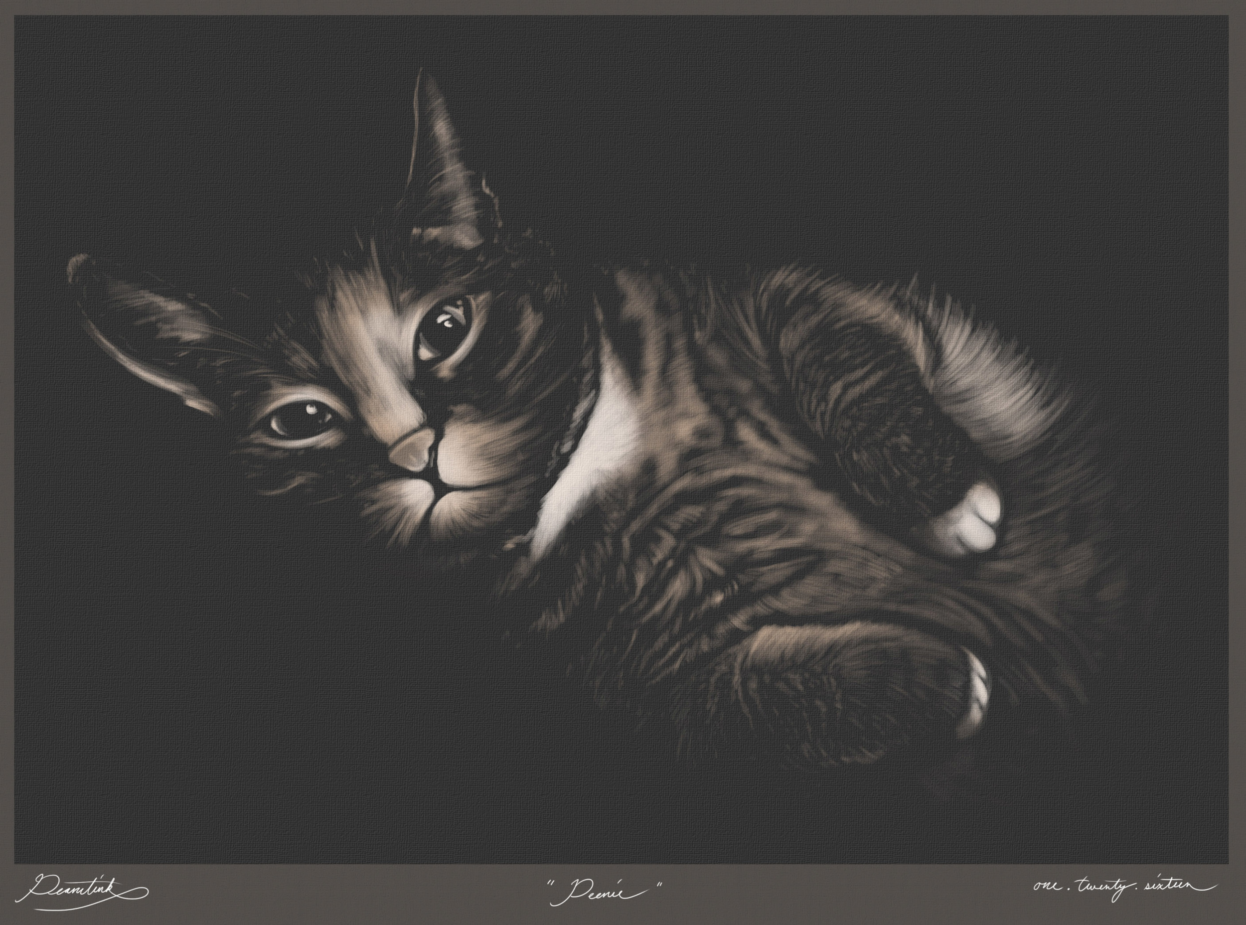 ...weekly ink #105 - "Peenie"...