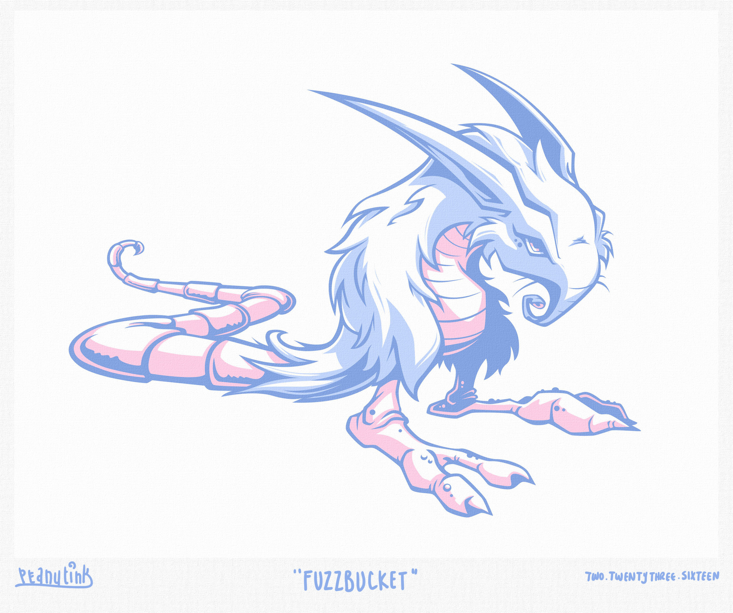...weekly ink #110 - "fuzzbucket"...