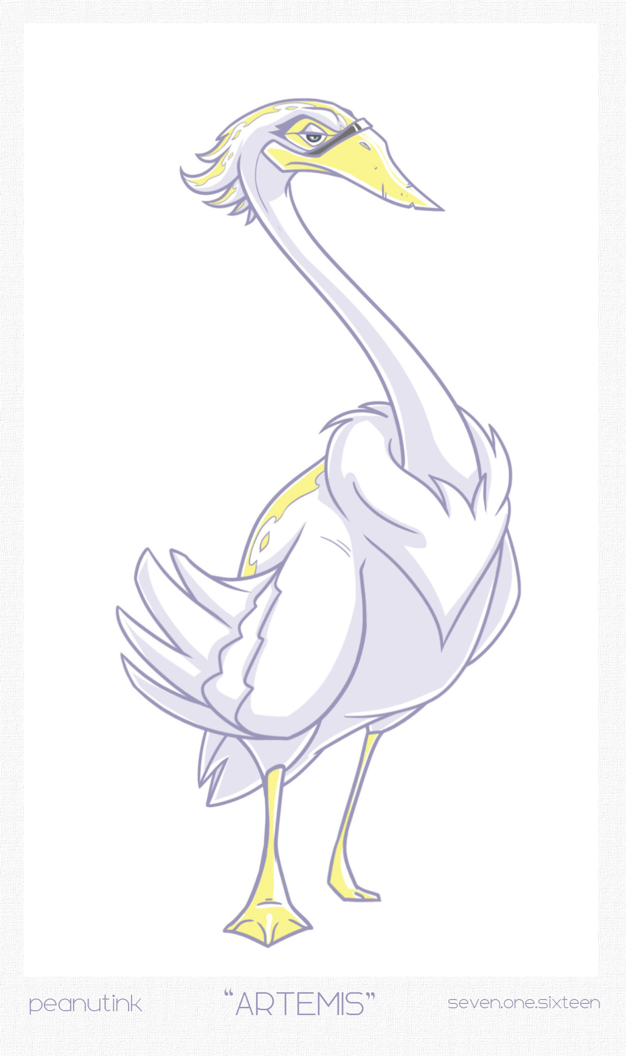 ..weekly ink #126 - "Artemis"..