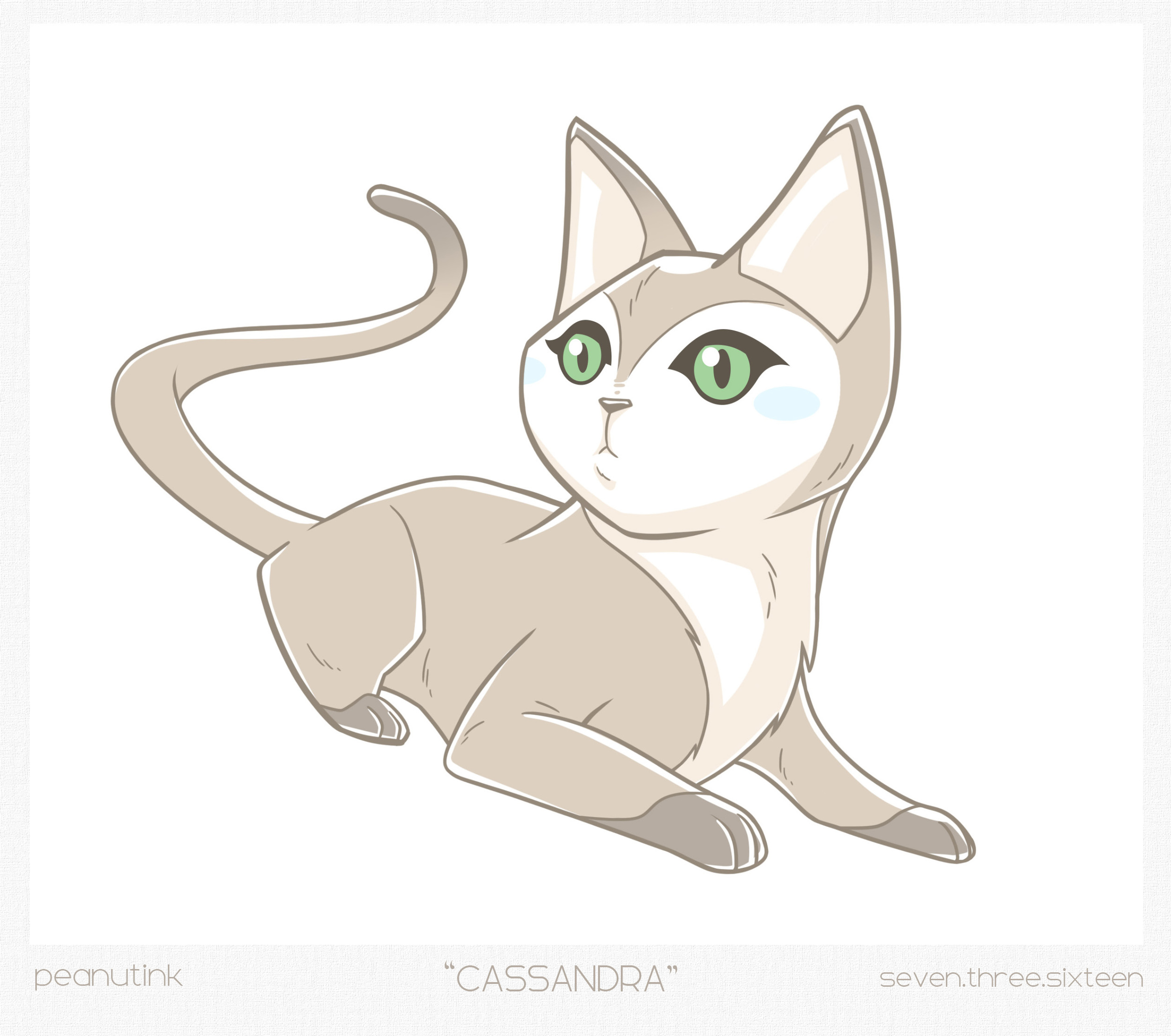 ..weekly ink #127 - "Cassandra"..