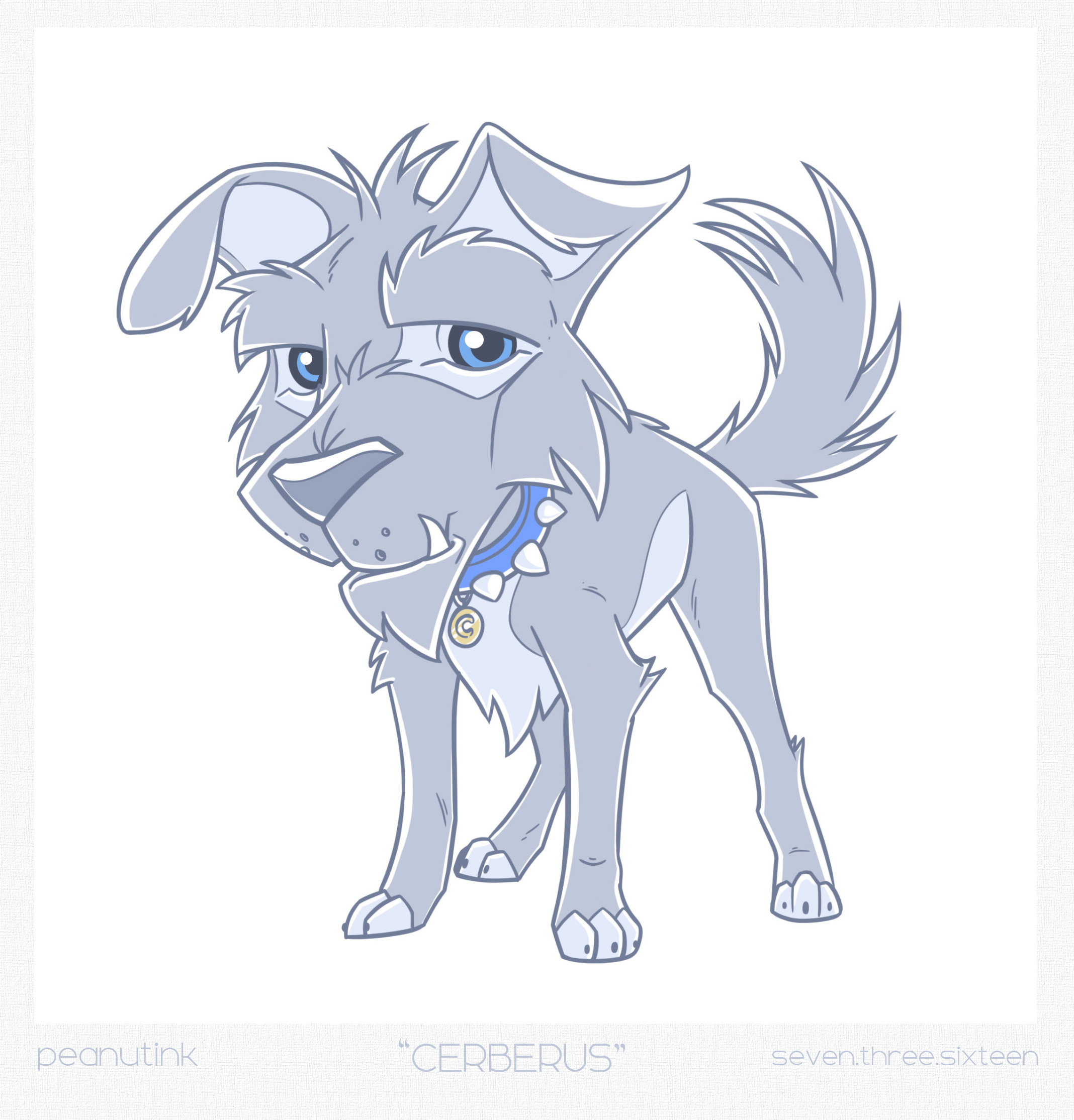 ..weekly ink #128 - "Cerberus"..