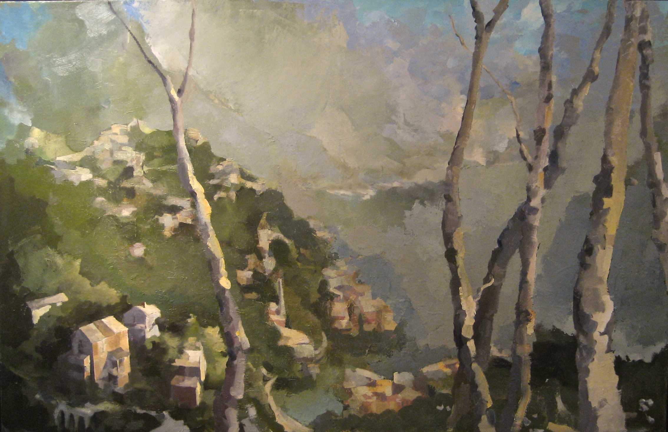 Acony Bells, Oil on Canvas, 54" x 84"