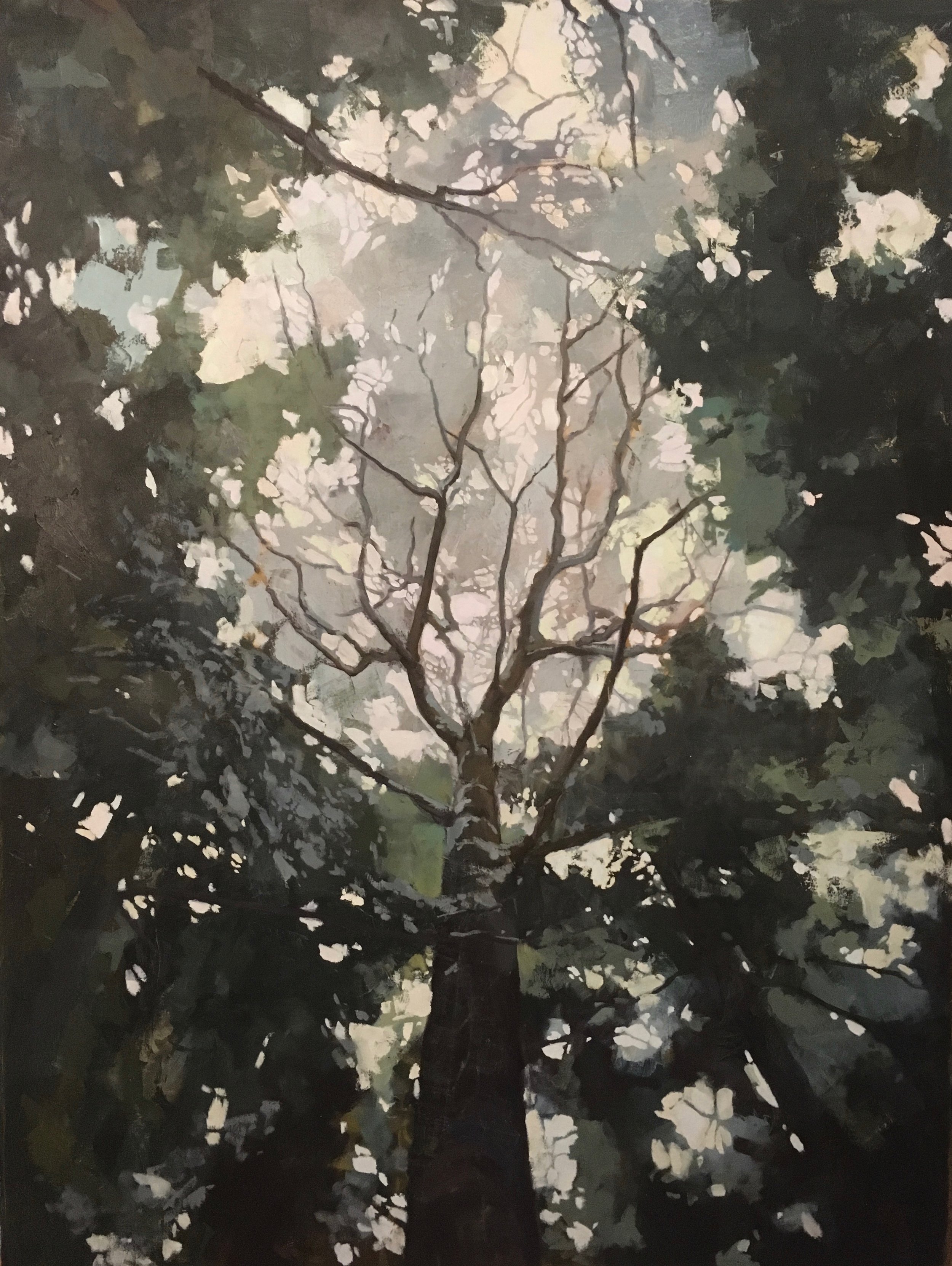Hibernation, oil on canvas, 2017, 36"x48"