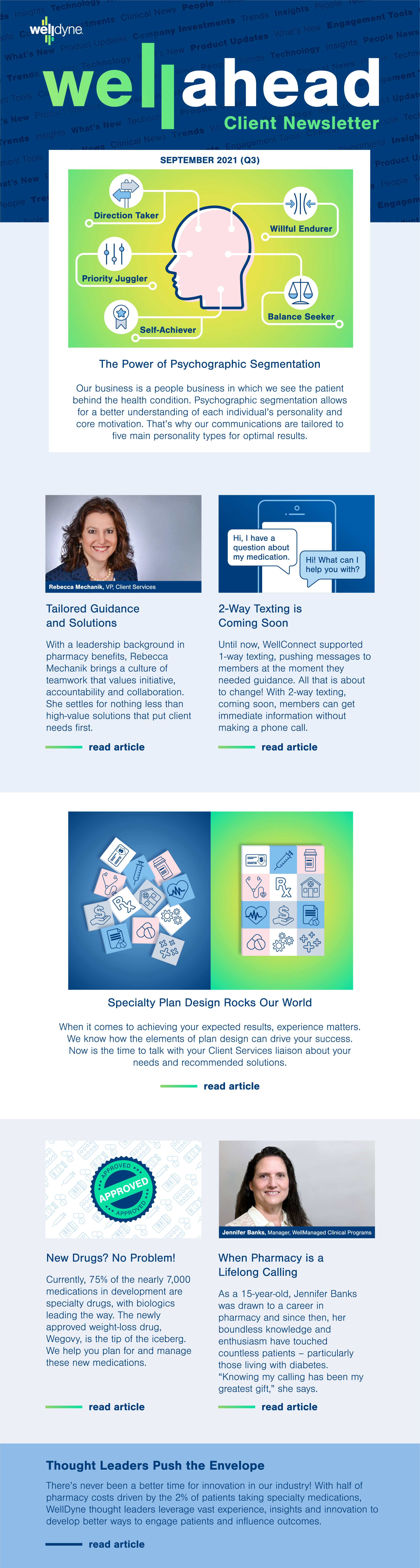 WellAhead eNewsletter