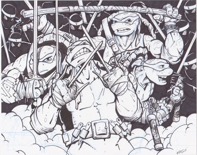 Turtle Power (Original Art)