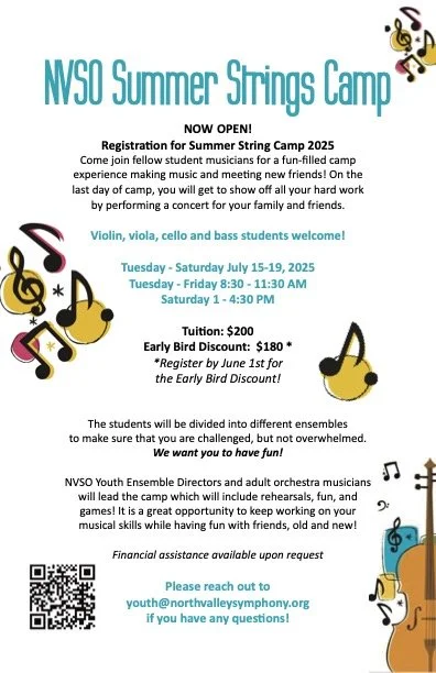 NVSO Summer Strings Camp