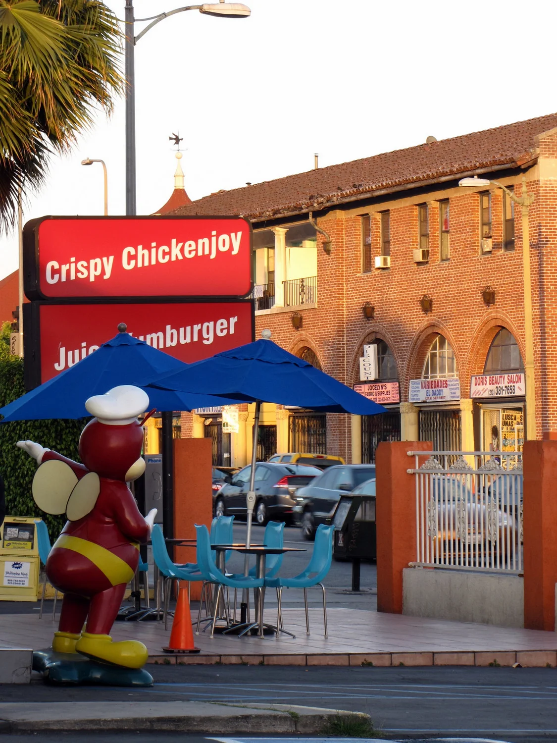 Jollibee on Beverly in Los Angeles's Koreatown Neighborhood
