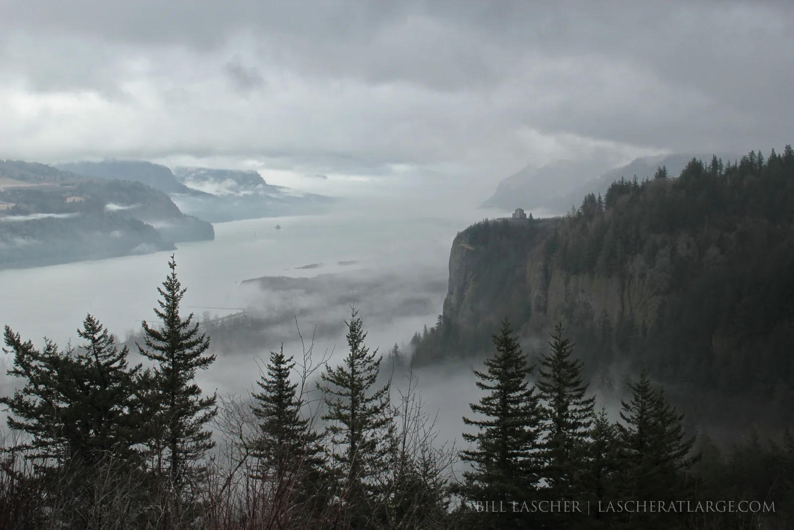 Crown Point in Fog