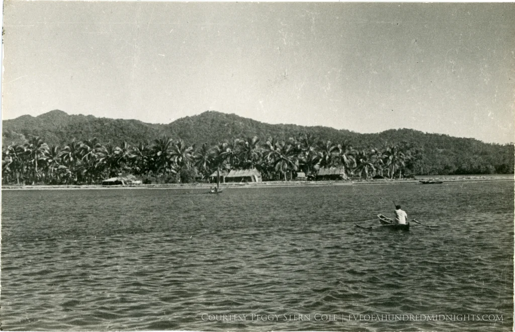 Pola Bay with Banca rowing in foreground.jpg