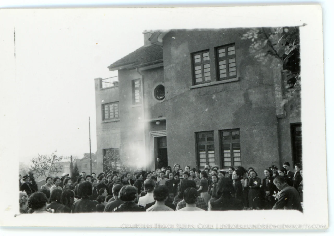 Soong Sisters Speaking Outside of Residence.jpg