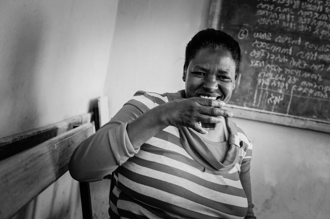 Hirut, Project Hanna Coordinator, Ethiopia 2012.
