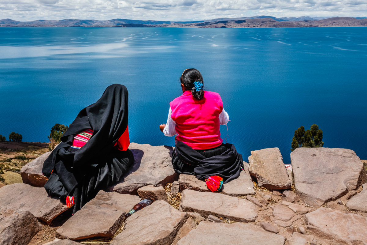 Taquile Island, Lake Titicaca, Peru 2010.