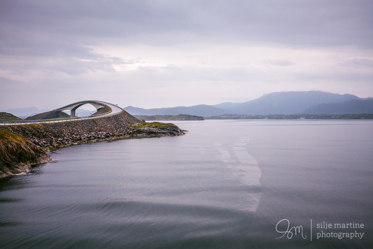The Atlantic road.