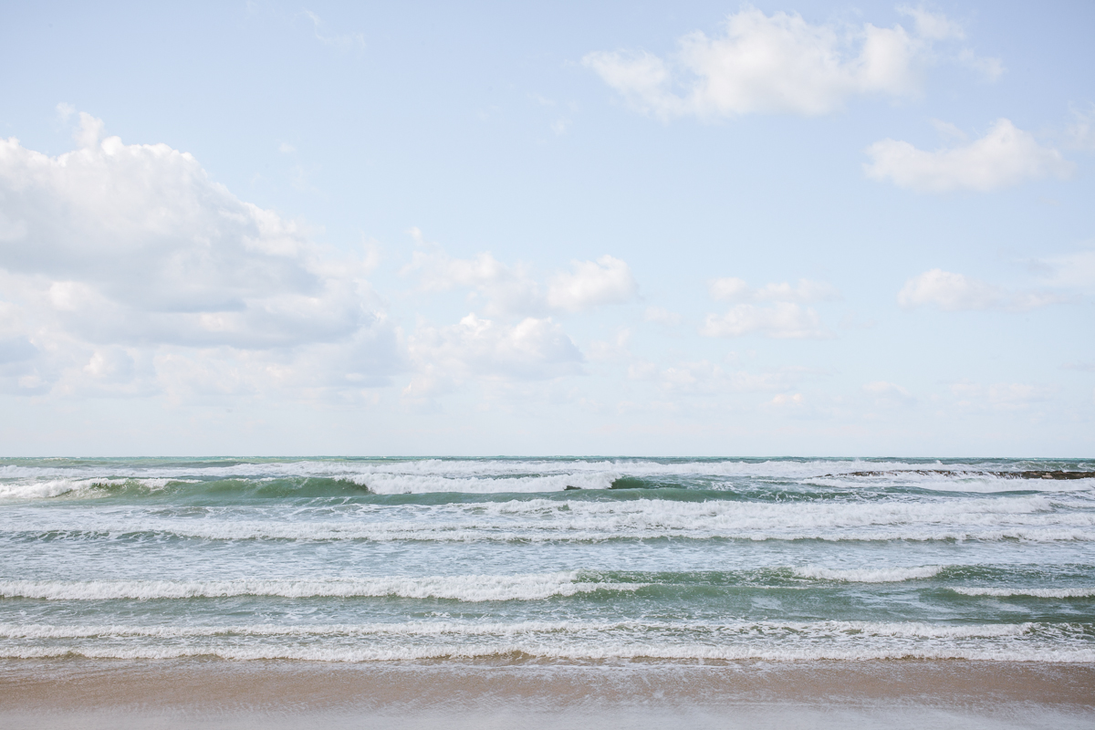  Waves after the storm, Tel Aviv. 