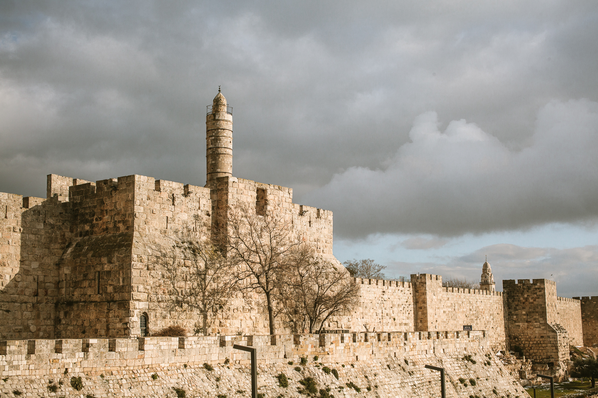  The Muslim quarter of the Old City, Jerusalem. 