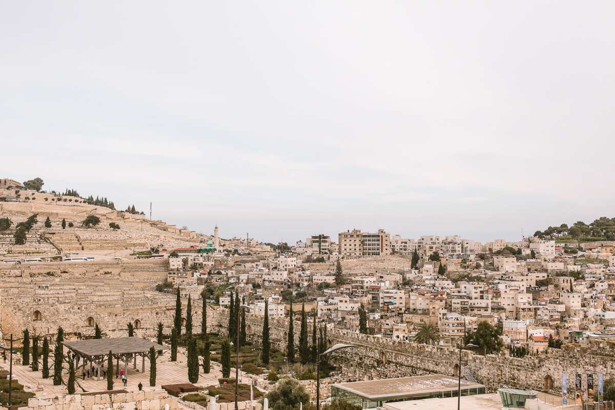  The Mount of Olives, Jerusalem.  